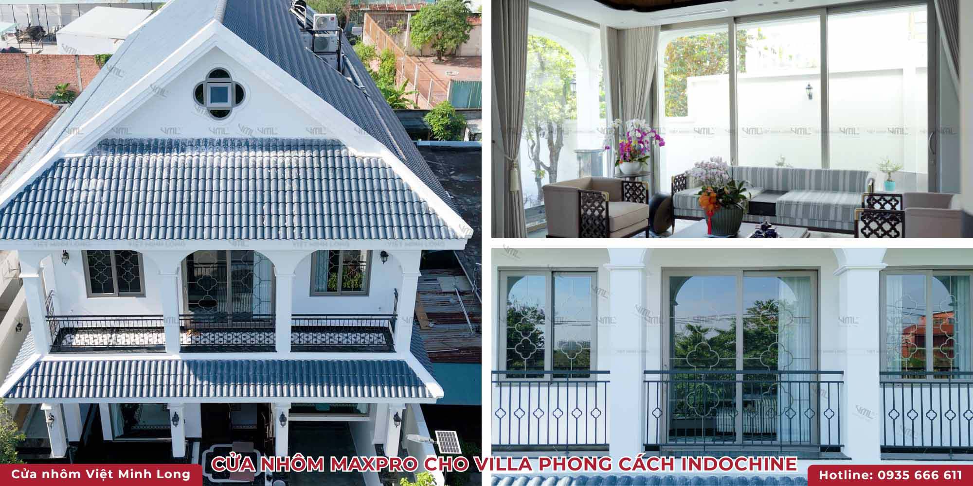 Cửa nhôm Maxpro JP - Cửa nhôm Việt Minh Long
