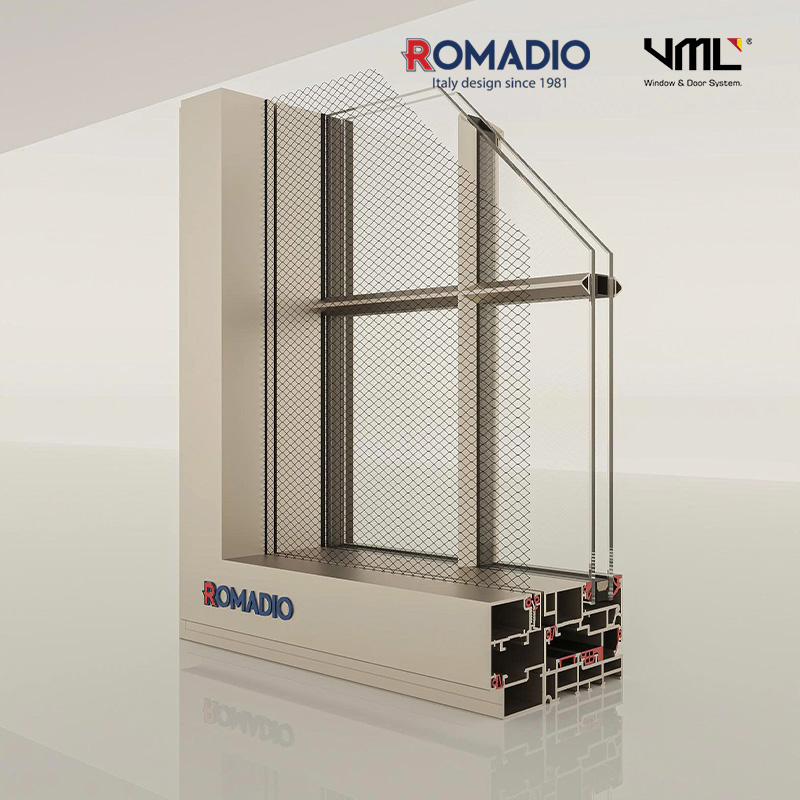 Cửa nhôm Romadio FineLine 59WO - Cửa nhôm Việt Minh Long