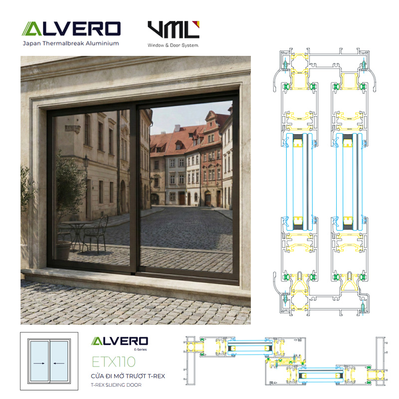 Nhôm ALVERO ETX110