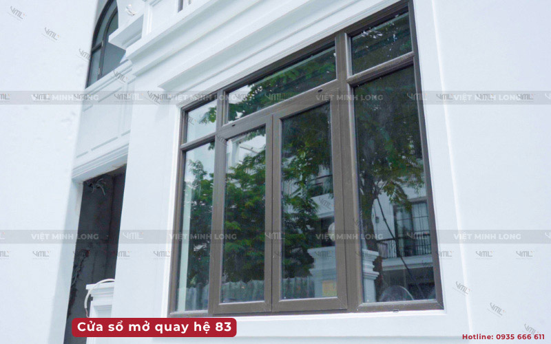 Mẫu cửa nhôm Maxpro - Cửa nhôm Việt Minh Long