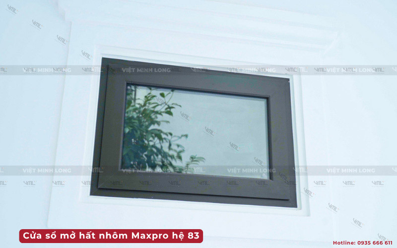 Mẫu cửa nhôm Maxpro - Cửa nhôm Việt Minh Long