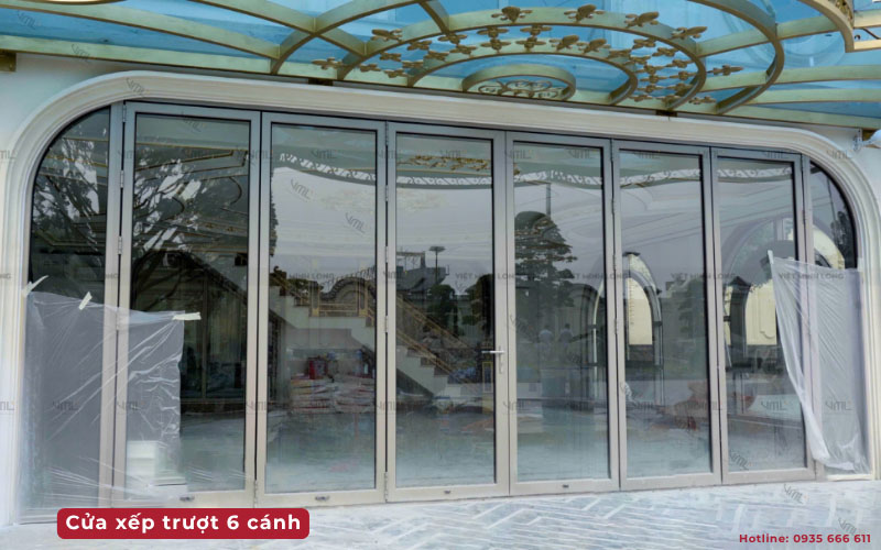 Mẫu cửa nhôm Maxpro - Cửa nhôm Việt Minh Long
