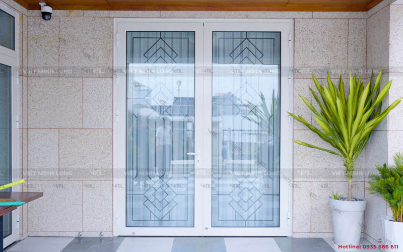 Mẫu cửa nhôm Maxpro - Cửa nhôm Việt Minh Long