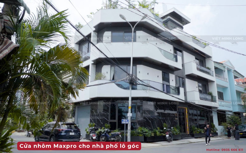 Mẫu cửa nhôm Maxpro - Cửa nhôm Việt Minh Long
