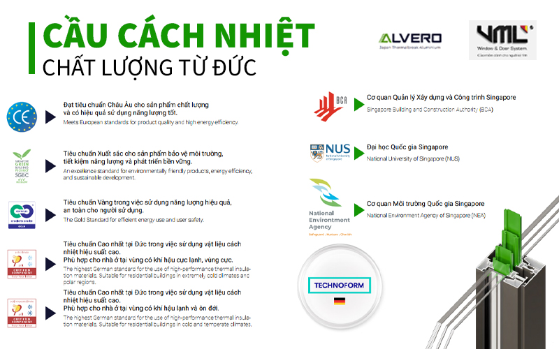 Nhôm alvero ASD126 cửa đi mở trượt