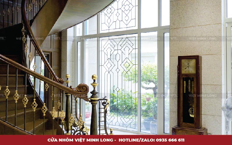 Biệt thự phố - Cửa nhôm Việt Minh Long