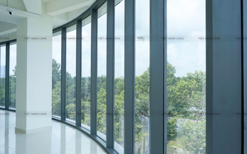 Yamaha Thanh Vương Phát 8, cửa nhôm vách kính mặt dựng