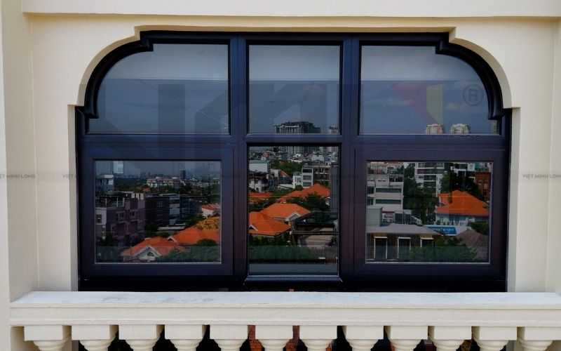 Tòa nhà văn phòng đẹp, hạng mục cửa nhôm kính cao cấp